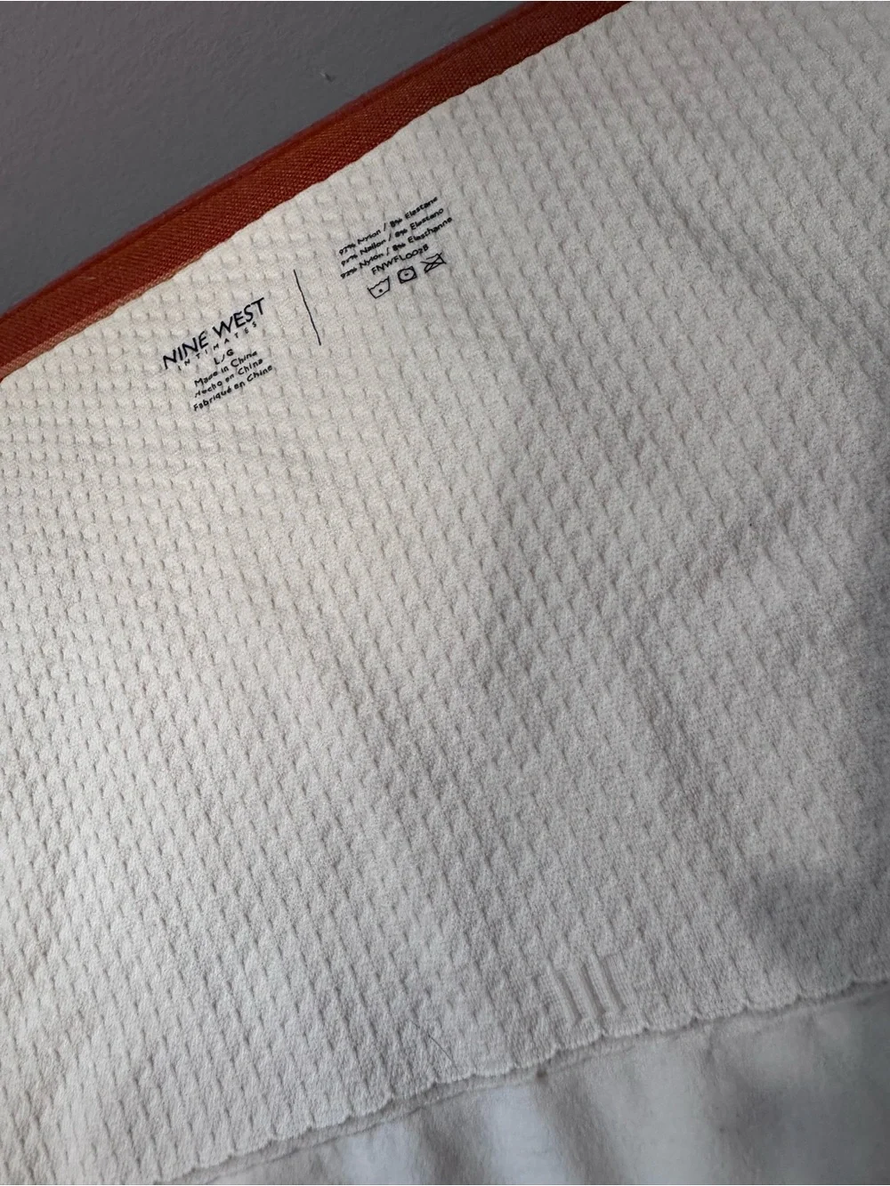 Nine West White Shapewear Briefs with Subtle Logo - Picture 5 of 7